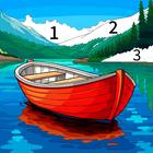 Calm Color—Color by number أيقونة