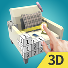 Color World 3D：Paint By Number أيقونة