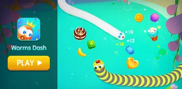 Worms Dash.io - snake zone