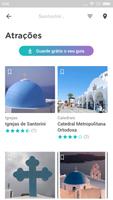 Santorini Guia de viagem com m imagem de tela 2