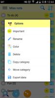 (R) Notepad - easy color notes screenshot 1