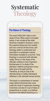 Systematic theology Bible Affiche