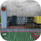 Escape Room: rainy season school icon