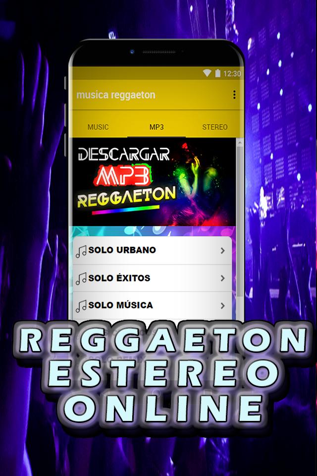 Descarga de APK de Musica Reggaeton Gratis tonos Online Escuchar Mp3 para  Android