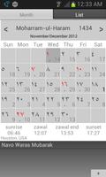 Misri Calendar (Hijrical) penulis hantaran