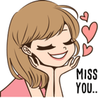WAStickerApps: I Miss You Sticker simgesi