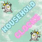 Household clocks Ringtones آئیکن