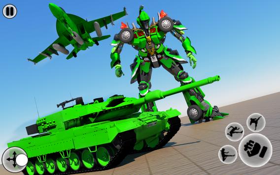 Robot Transform Tank Action Game poster