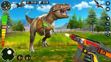 Real Dino Hunting - Gun Games Cartaz