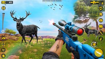Jungle Deer Hunting: Gun Games 截图 1