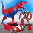 Dino Robot Transform Car Game APK