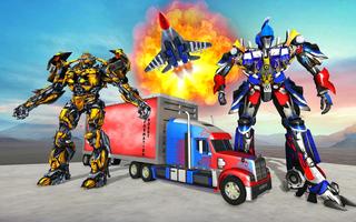 Truck Games - Car Robot Games स्क्रीनशॉट 1