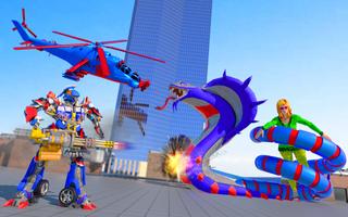 Snake Game Robot Shooting captura de pantalla 1