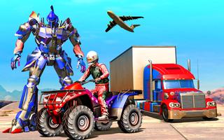 Grand Police Robot Transform : Quad Bike Shooting スクリーンショット 2