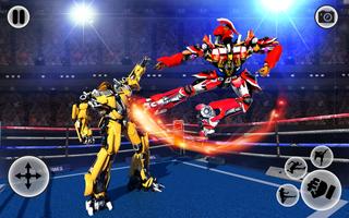 Futuristic Robot Ring Fighting captura de pantalla 2