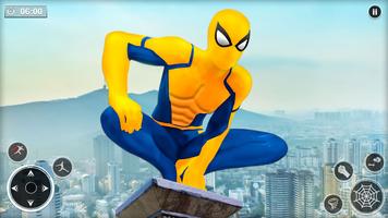 Spider Hero: Rope Hero Games ภาพหน้าจอ 1