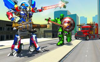 Robot Transform Truck Games capture d'écran 3