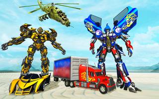 Robot Transform Truck Games ảnh chụp màn hình 1