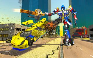 Robot Transform Truck Games ảnh chụp màn hình 2