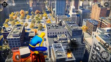 Spider Hero Rope Hero Game تصوير الشاشة 2