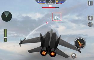 Ace Jet Fighter Air Combat: Modern Warplanes 3D اسکرین شاٹ 1