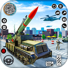 Rocket Attack Missile Truck 3d-icoon