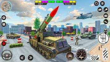 Rocket Attack Missile Truck 3d captura de pantalla 2