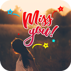 Miss You GIF أيقونة