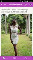 Miss Prestige Mayotte Affiche