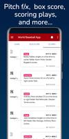 World Baseball App capture d'écran 2