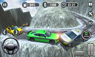 Real Taxi Driver Simulator - Hill Station Sim 3D โปสเตอร์