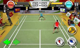 Badminton World League 3D تصوير الشاشة 2