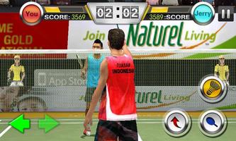 Badminton World League 3D capture d'écran 3