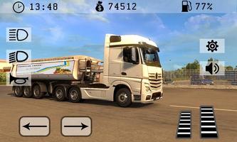 European Truck Driver Simulator PRO 2019 تصوير الشاشة 3