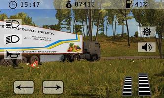 European Truck Driver Simulator PRO 2019 تصوير الشاشة 2