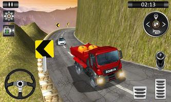 Hill Climb Offroad Drive - Real Truck Simulator 3D تصوير الشاشة 1