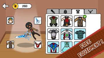 Stickman Action captura de pantalla 1