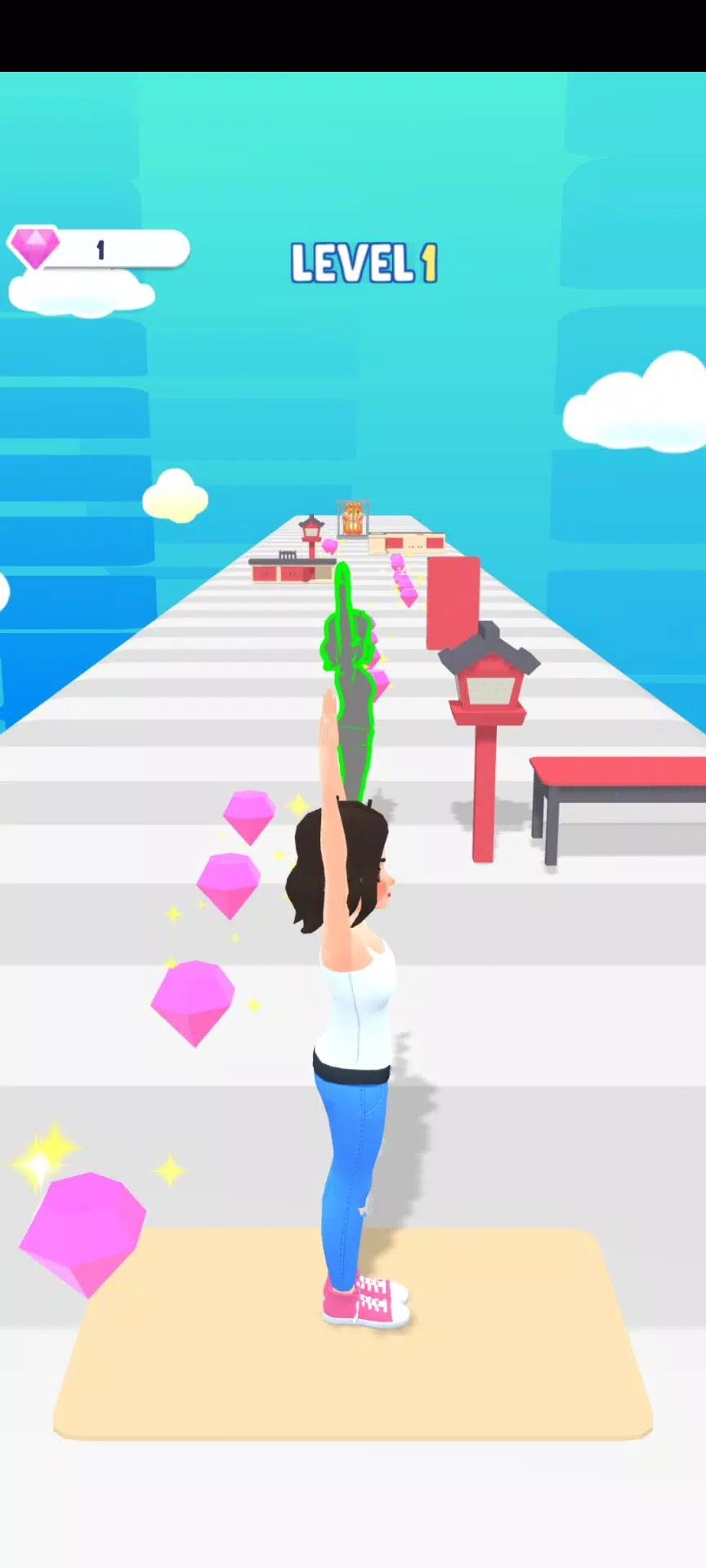 Chào mừng đến với Yoga Run 3D APK - bản cập nhật mới nhất cho điện thoại di động và máy tính bảng của bạn. Với hình ảnh 3D sống động, game mang đến một trải nghiệm Yoga mới mẻ, thú vị và không kém phần hấp dẫn.