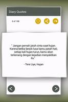 برنامه‌نما Diary Motivasi Dan Kata Cinta عکس از صفحه