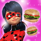 Ladybug & Cat Noir Burger Shop आइकन