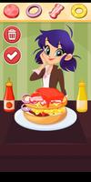 Ladybug & Cat Noir Burger Shop स्क्रीनशॉट 1