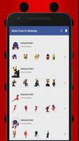 miraculous ladybug stickers WhatsApp Pack Affiche