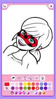 ladybug coloring cat ภาพหน้าจอ 1