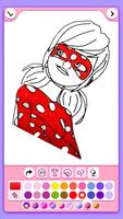 ladybug coloring cat imagem de tela 2