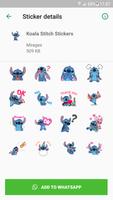 Koala Stitch Stickers for Whatsapp - WAStickerApps imagem de tela 1