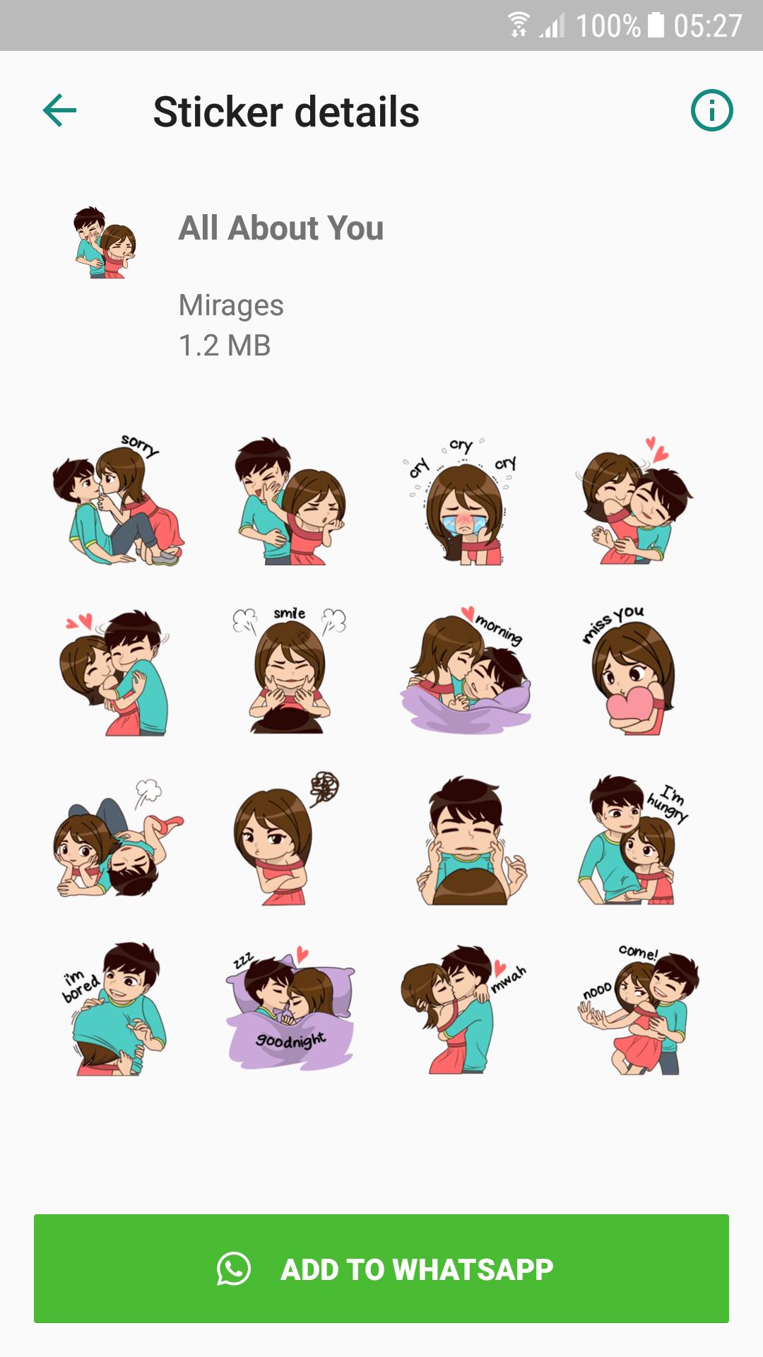 Love Story Stickers For Android Apk Download