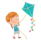 Little Girl Stickers ikona