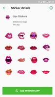 Lips Stickers 스크린샷 3