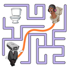 Toilet Monster: Draw To Escape ไอคอน