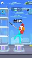 Stick Hero 3D: Tower War screenshot 1